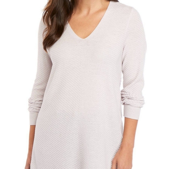 NWT Eileen Fisher Washable Wool Crepe Ballet Neck Tunic. Size M - Picture 4 of 11